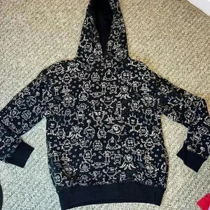 Bonpoint Black and White Kids Hoodie